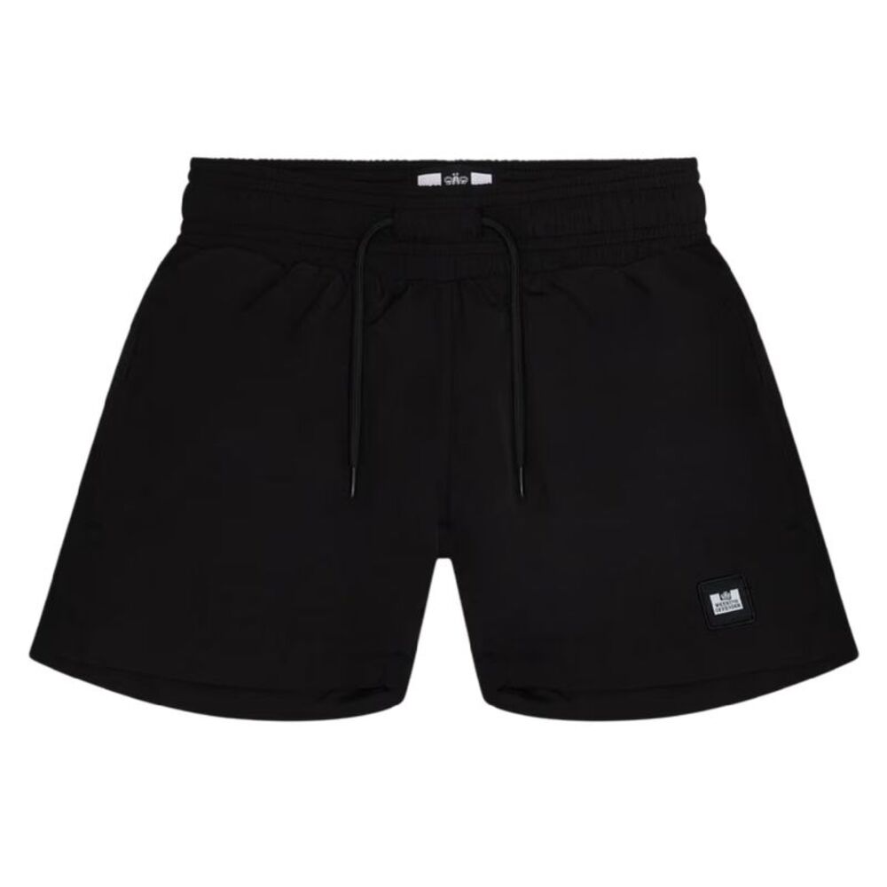 Weekend Offender Boys Button Swim Shorts / Black